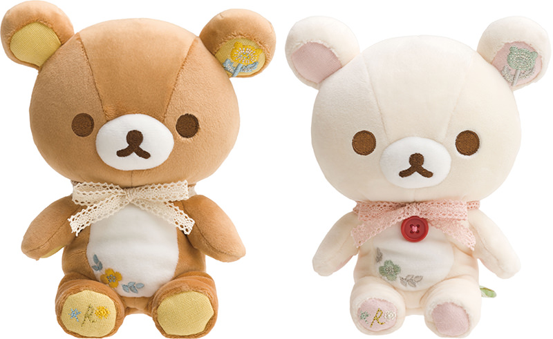 お花の刺繍がかわいい限定ぬいぐるみ！リラックマストア西宮ガーデンズ