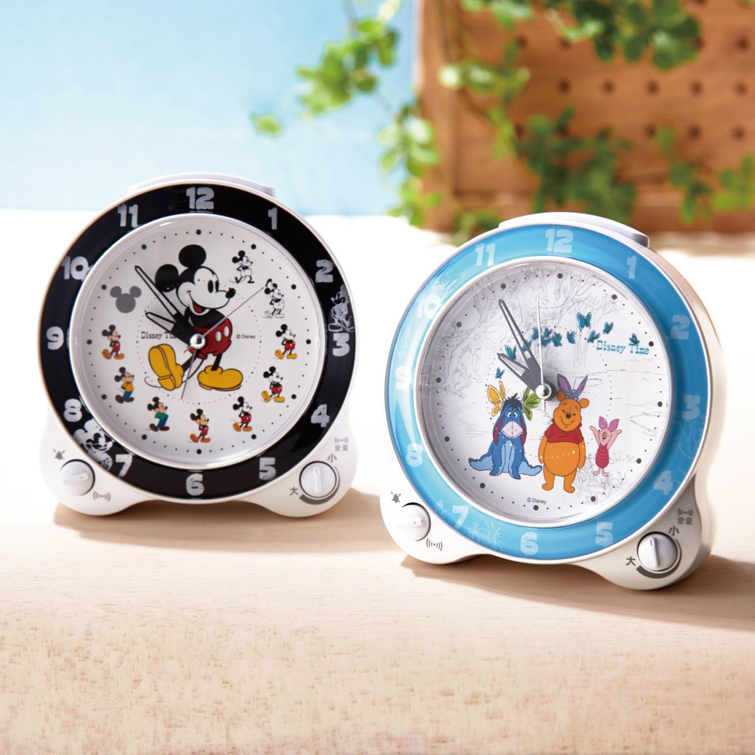 電子音とベル音を切り替えて使える！セイコークロック ディズニー