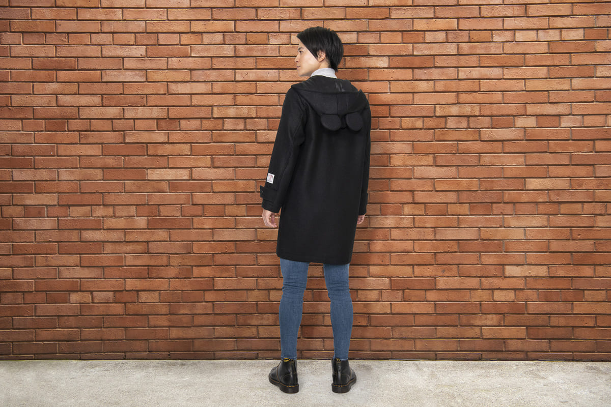 ミッキーマウスのお耳付きフードがポイント！東京ディズニーランド