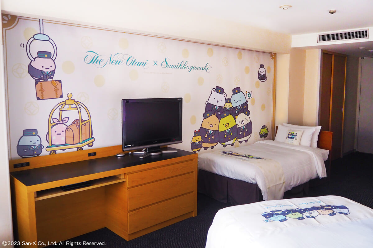 てのりぬいぐるみセット＆アクリルスタンドの宿泊特典付き！ホテル