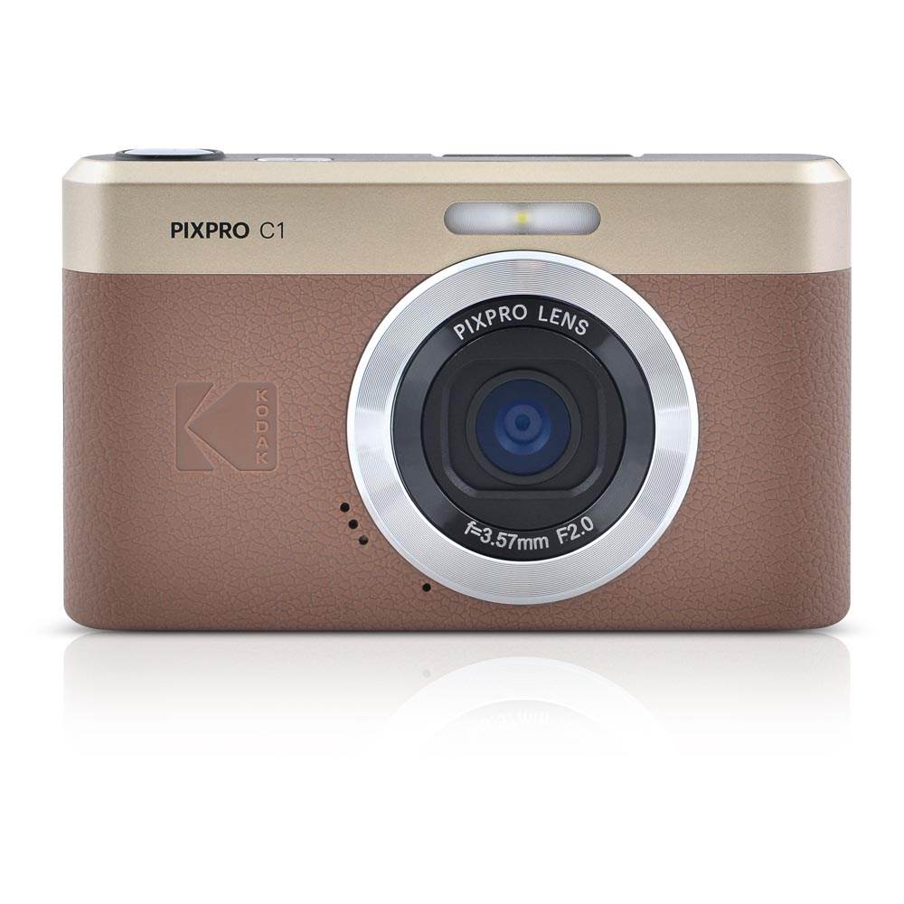 KODAK PIXPRO C1 Digital Camera in Brown | Park Cameras