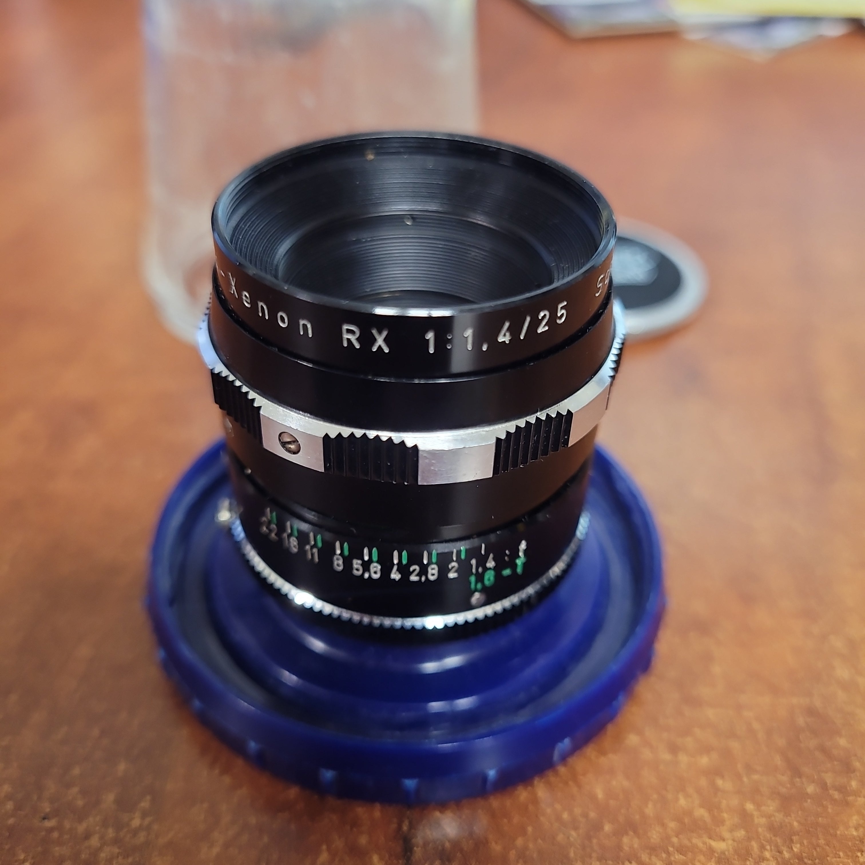 Schneider-Kreuznach Cine Xenon RX 25mm f1.4/t1.6 C Mount lens S
