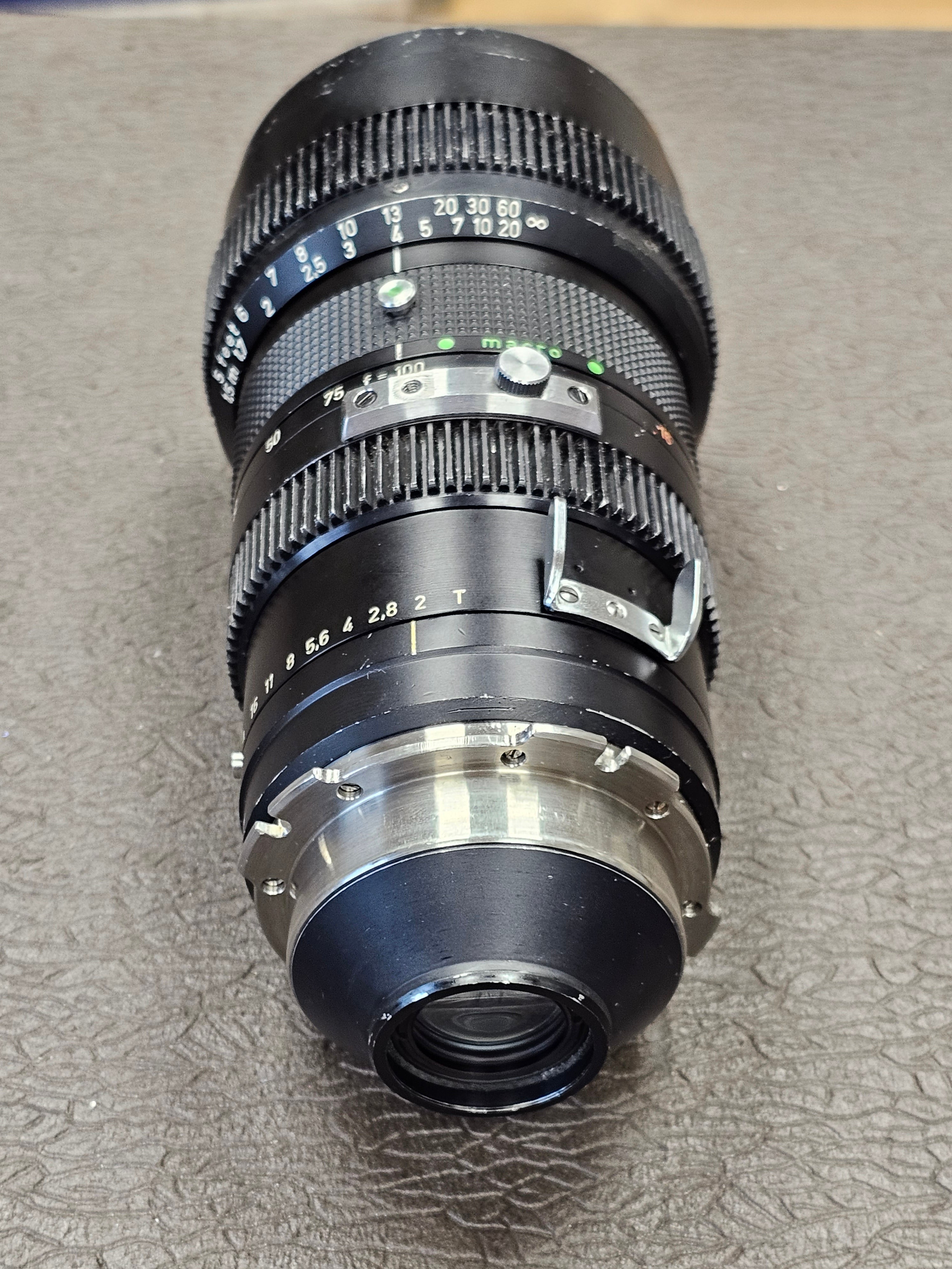 Zeiss Vario Sonnar 10-100mm T2 T* Type II Macro Zoom Lens PL Mount
