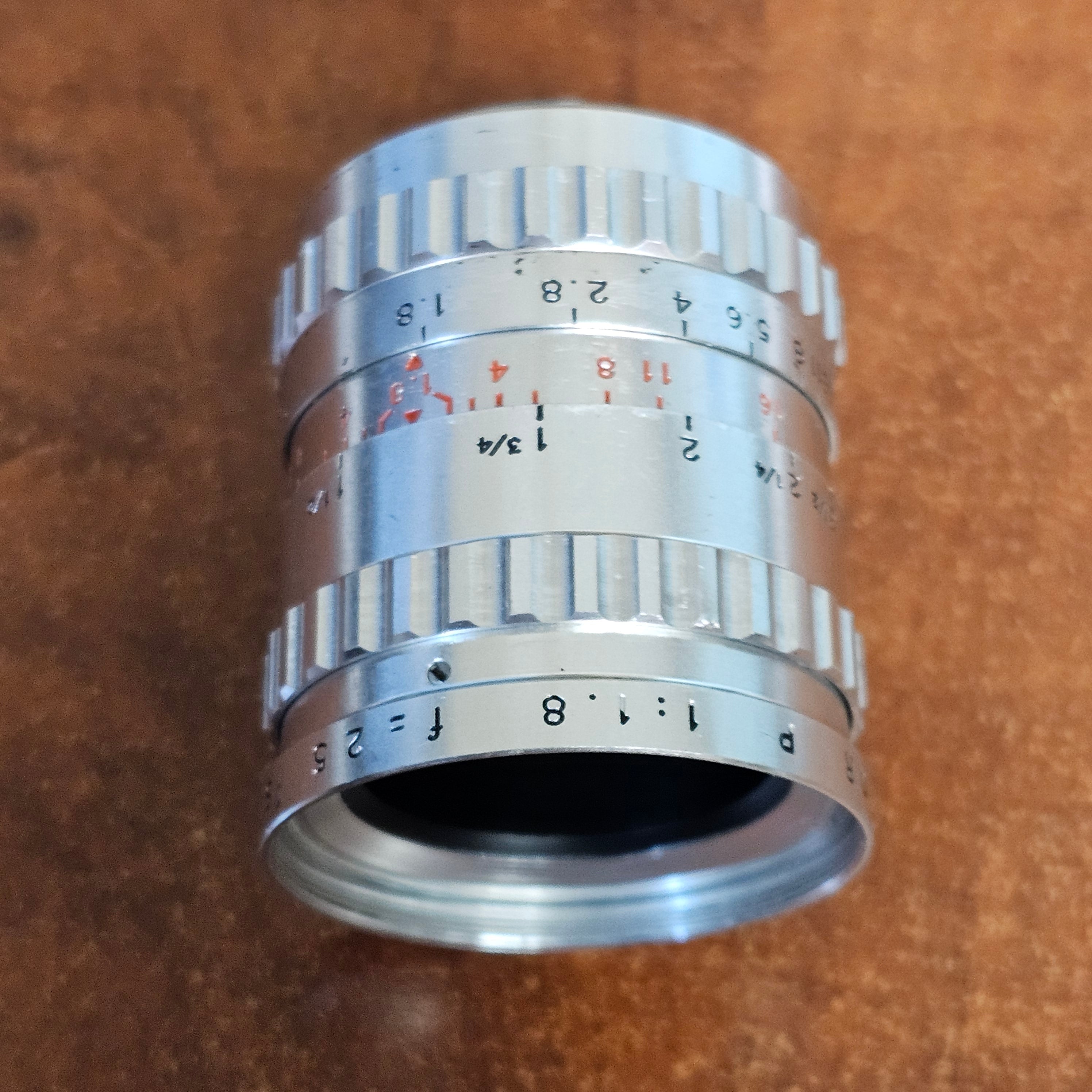 Som Berthiot Cinor P 25mm f/1.8 C-Mount Lens S# T42954 – Du-All Camera