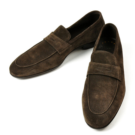 奇跡の!?追加 DOUCAL'S スエードコインローファー | DUE blog