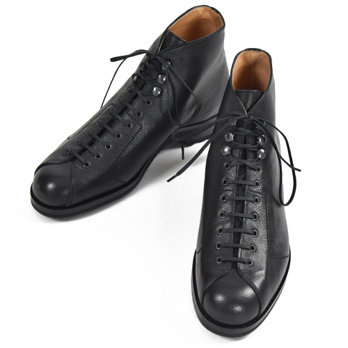 F.LLI Giacometti MAROKID NERO キッドスキンモンキーブーツ | DUE blog