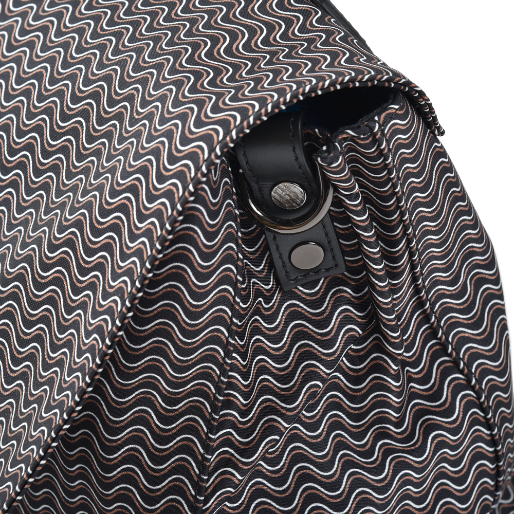 ナイロンにも波柄です！！ZANELLATO POSTINA M＋トルメンティーナ