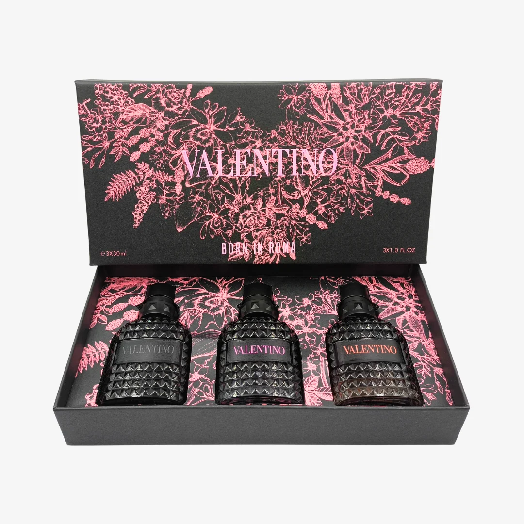 Valentino UOMO Born In Roma Coral Noir - Set 3x30ml - Duty Free