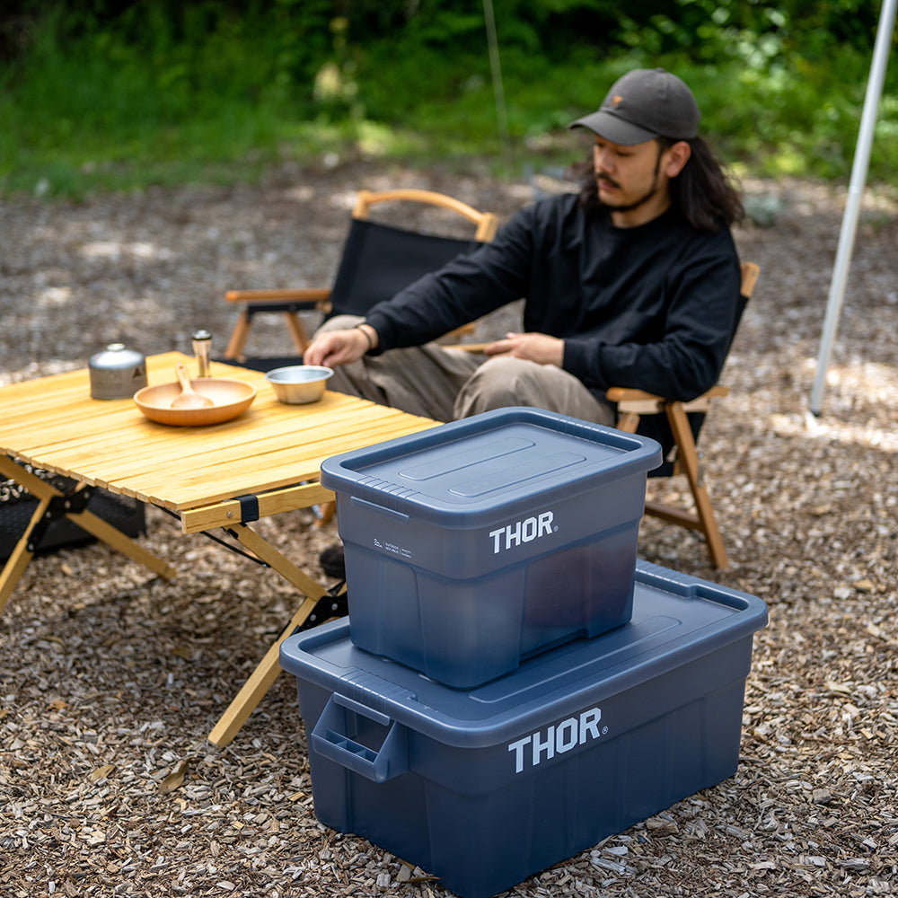 Limited Thor Large Tote With Lid クリアブルーグレー – DVERG