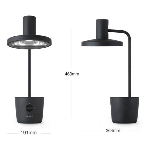 バルミューダ デスクライト The Light ブラック L03A-BK(ブラック): OA