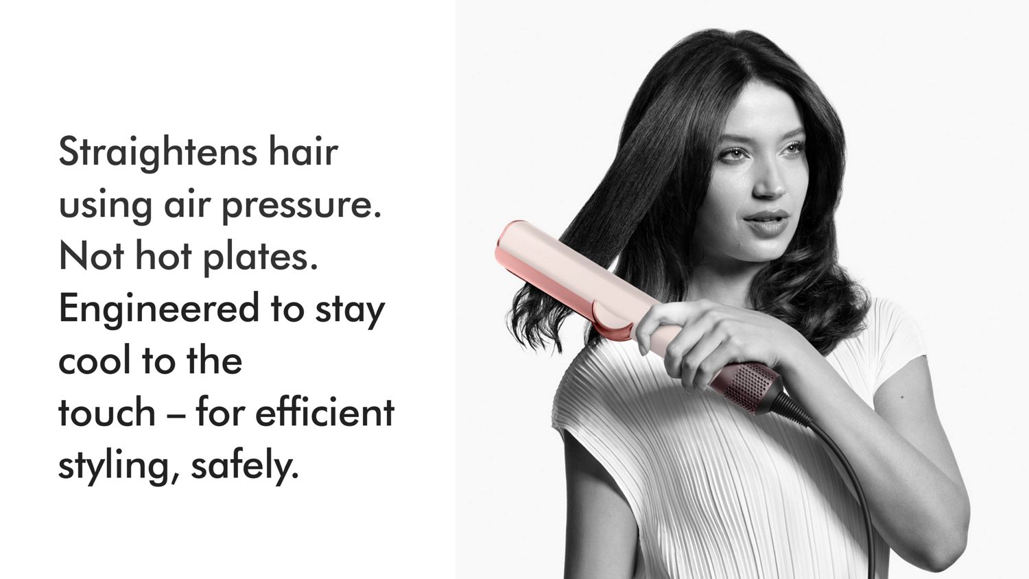 Dyson Airstrait™ dryer and straightener (Ceramic pink/Rose gold