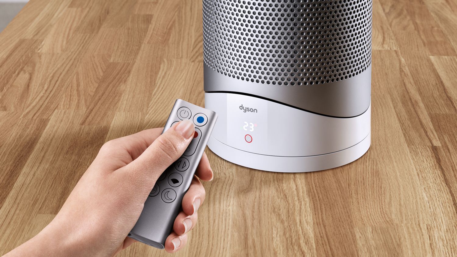 Refurbished Dyson Pure Hot+Cool Link™ Purifier Heater White/Silver