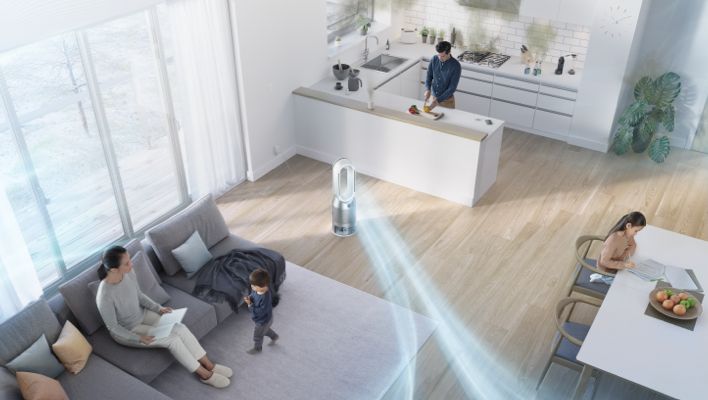 Dyson Purifier Humidify+Cool 加湿空気清浄機 ホワイト／シルバー