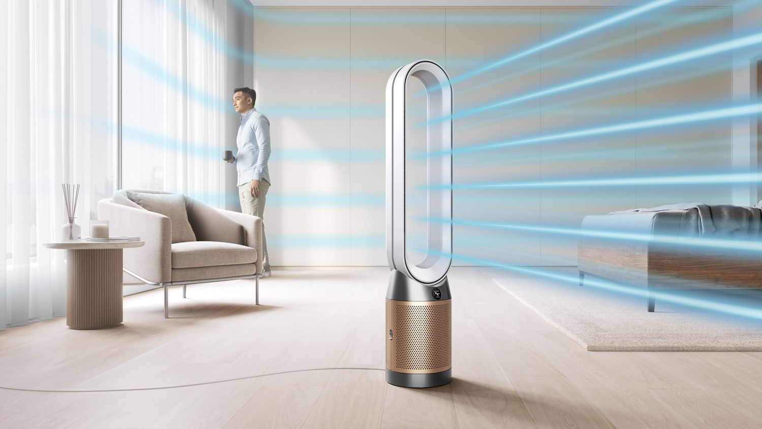 Purifier Cool PC2 De-NOx (Nickel/Gold) | Dyson