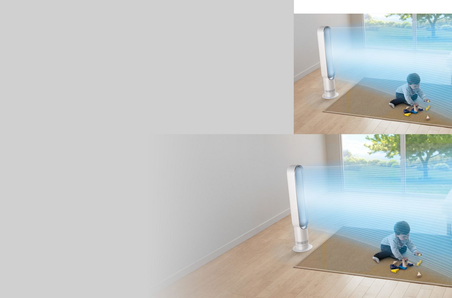 Dyson Cool™ Tower Fan AM07 (Satin Black/Nickel) | Dyson