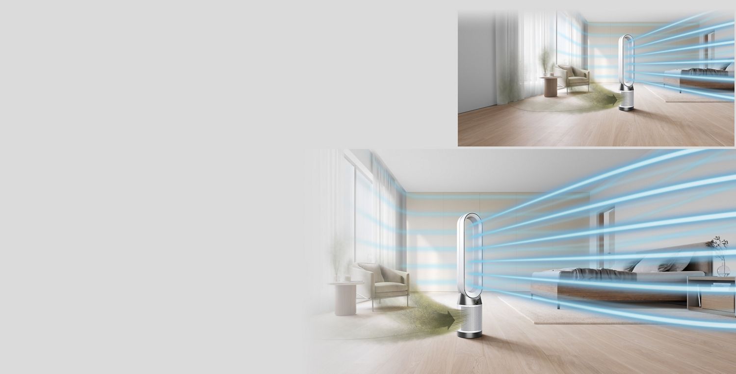 Purificador ventilador Dyson Purifier Cool™ Gen1 TP10 (Blanco
