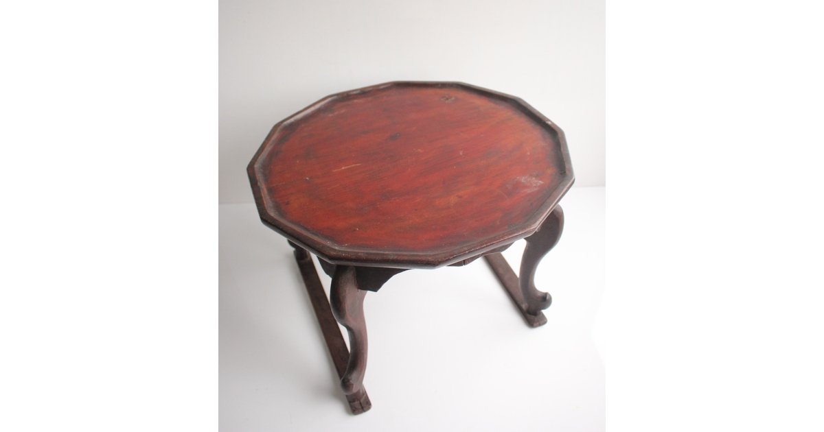 李朝朝鮮家具 小盤/ソバン X161｜骨董店 のびる 古美術 骨董 和風建具