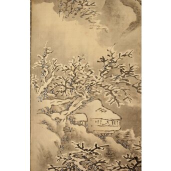 児玉果亭【山水春夏秋冬】四幅対 掛軸 Z395｜骨董店 のびる 古美術