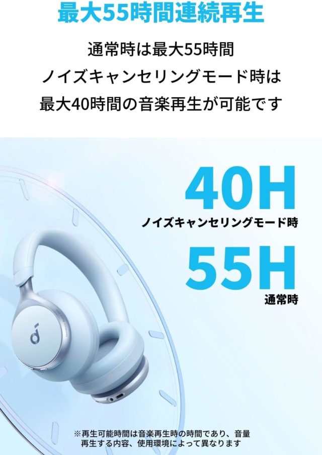 Anker からワイヤレスヘッドホン Soundcore Space Oneが10月中旬ごろ