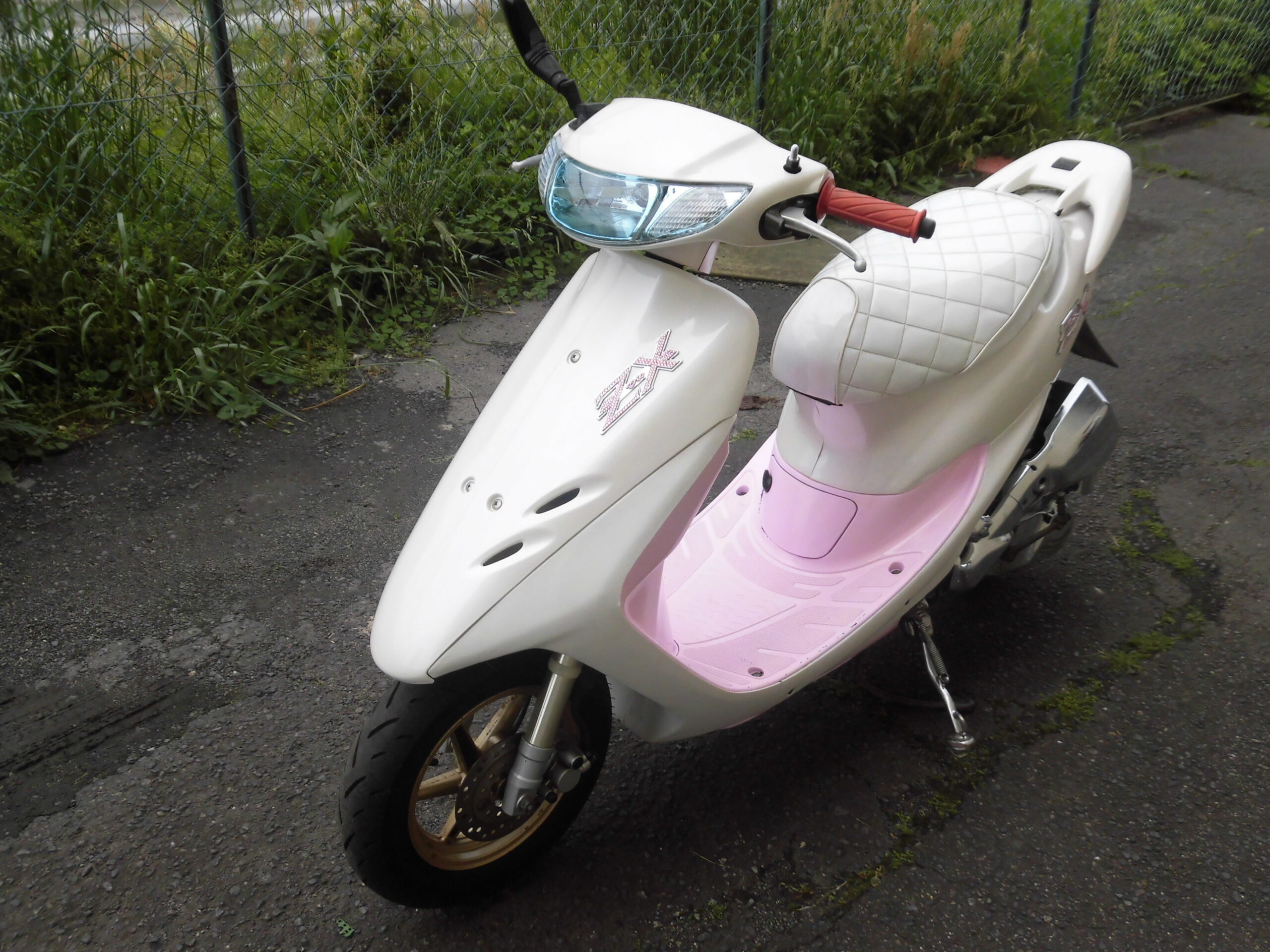 中古 HONDA Live Dio ZX 最終モデル 機種名SK50MM2-V キーシャッター