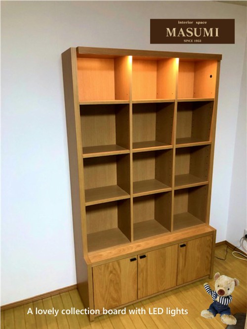 本棚 | お客様邸 | マスミ巧芸社-熊本-家具専門店-創業73年