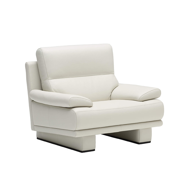 domani】Excel-Life 1人掛けソファ 幅108cm ZSB320 ホワイト 通販