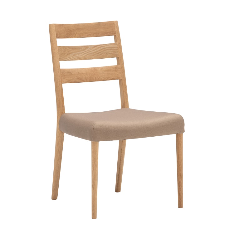 アームレスチェア CT6115 シャイニーベージュ ピュアオーク 通販