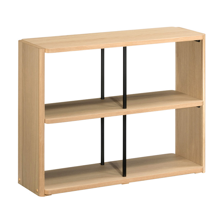 CLEARNEL サイドシェルフ HW3000 ピュアオーク マットブラック 通販