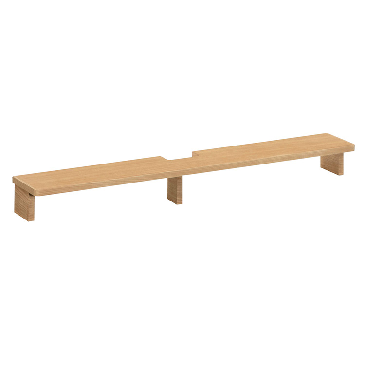 Buona scelta パネル棚板 (※デスク幅110cm専用) KS3572 ピュアオーク