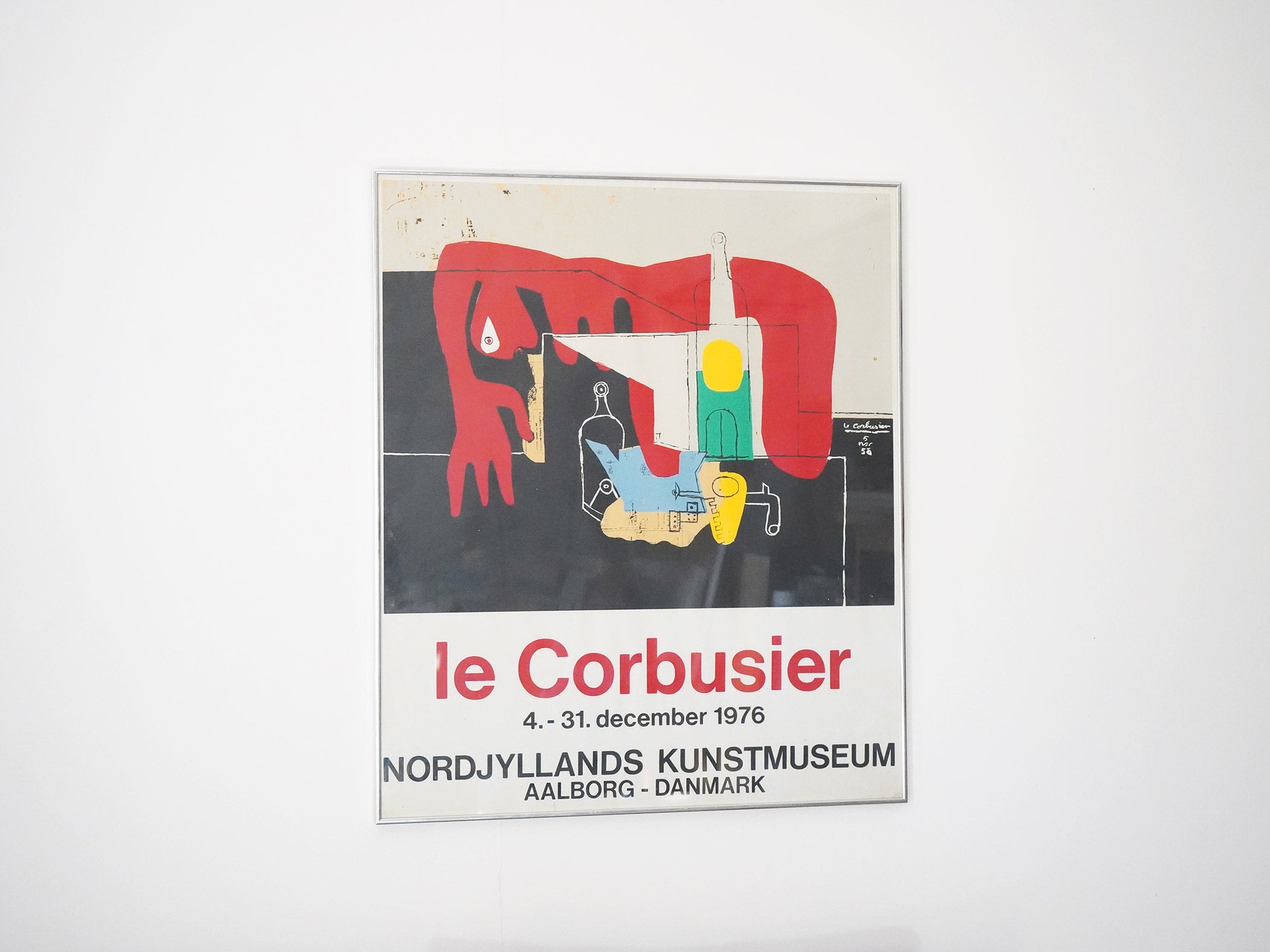 Le Corbusier （ル・コルビュジエ） 1976年コルビュジエ展のポスター