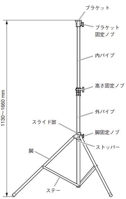 ST-16A】TOA スピーカースタンド 【在庫あり】 [サウンドショップソシヤル]