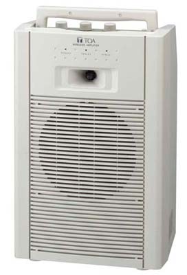 生産終了・販売終了】 TOA ワイヤレスアンプ ダイバシティ カセット付