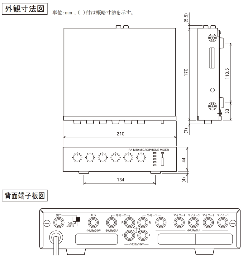 PA-M30】JVC マイクミキサー [サウンドショップソシヤル]