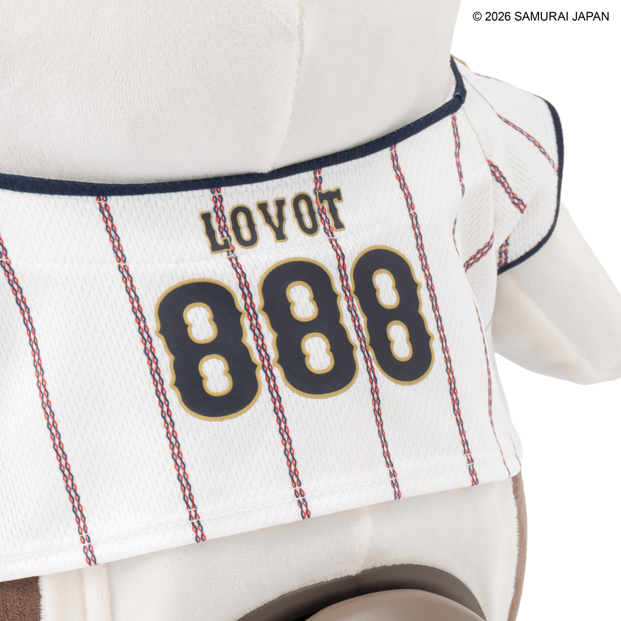 公式】東京キャラクターストリート侍ジャパン×LOVOT ユニフォーム