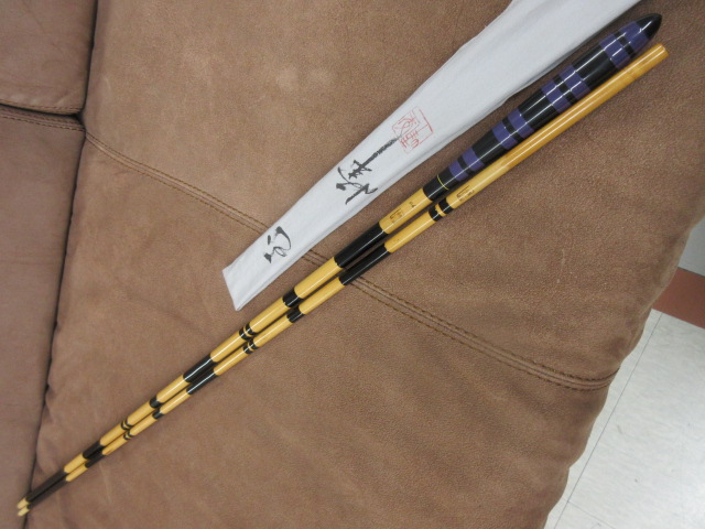 へ*り様 ヘラブナ 竹竿 【至峰/143：14.3尺】5本継 仕舞 約