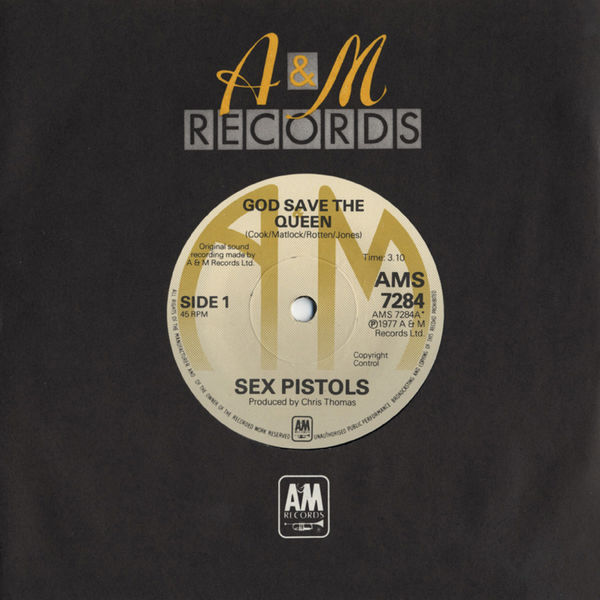 God Save the Queen / No Feeling by Sex Pistols (Single, Punk Rock