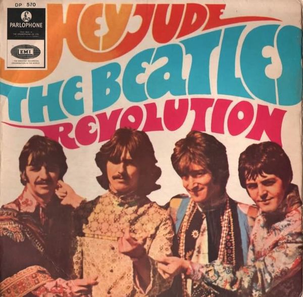 Hey Jude / Revolution by The Beatles (Single; Apple; DP 570