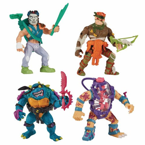 TMNT - Classic Mutants 4 Pack - Classic Playmates – eCollectibles