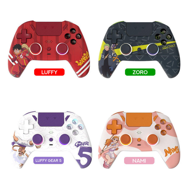 Fantech X One Piece WGP14v2 Nova Pro Wired & Bluetooth Gamepad (Lufy,