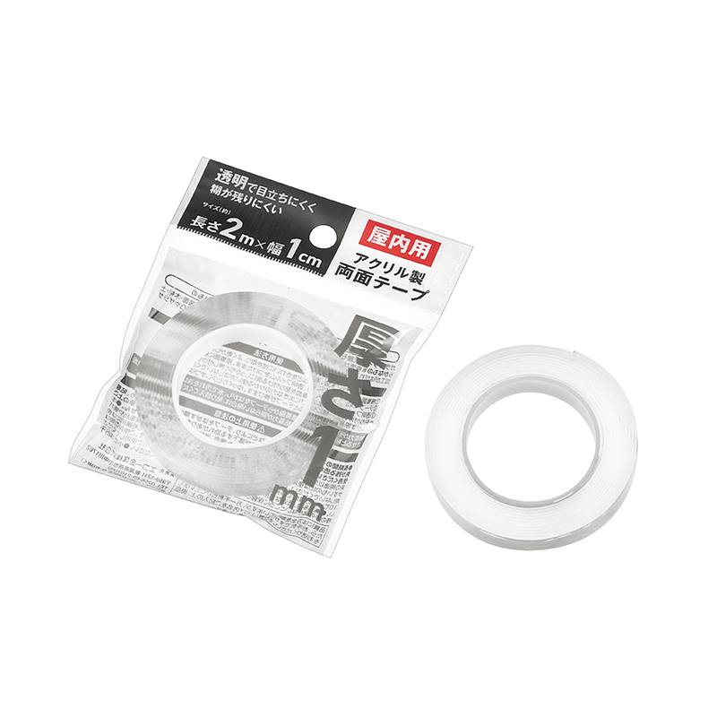 アクリル製両面テープ 2m×1cm | エコー金属株式会社