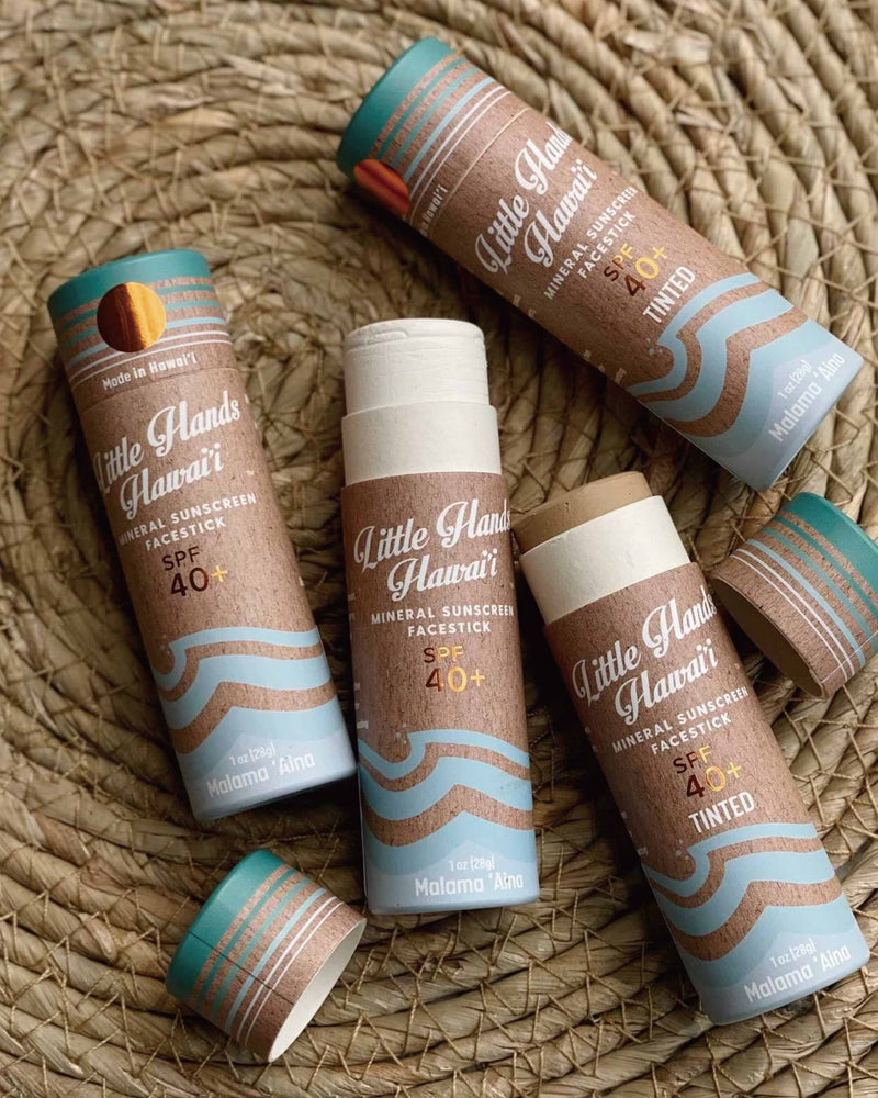 サンゴと地球に優しい日焼け止め[スティック28g]【Little Hands Hawaii