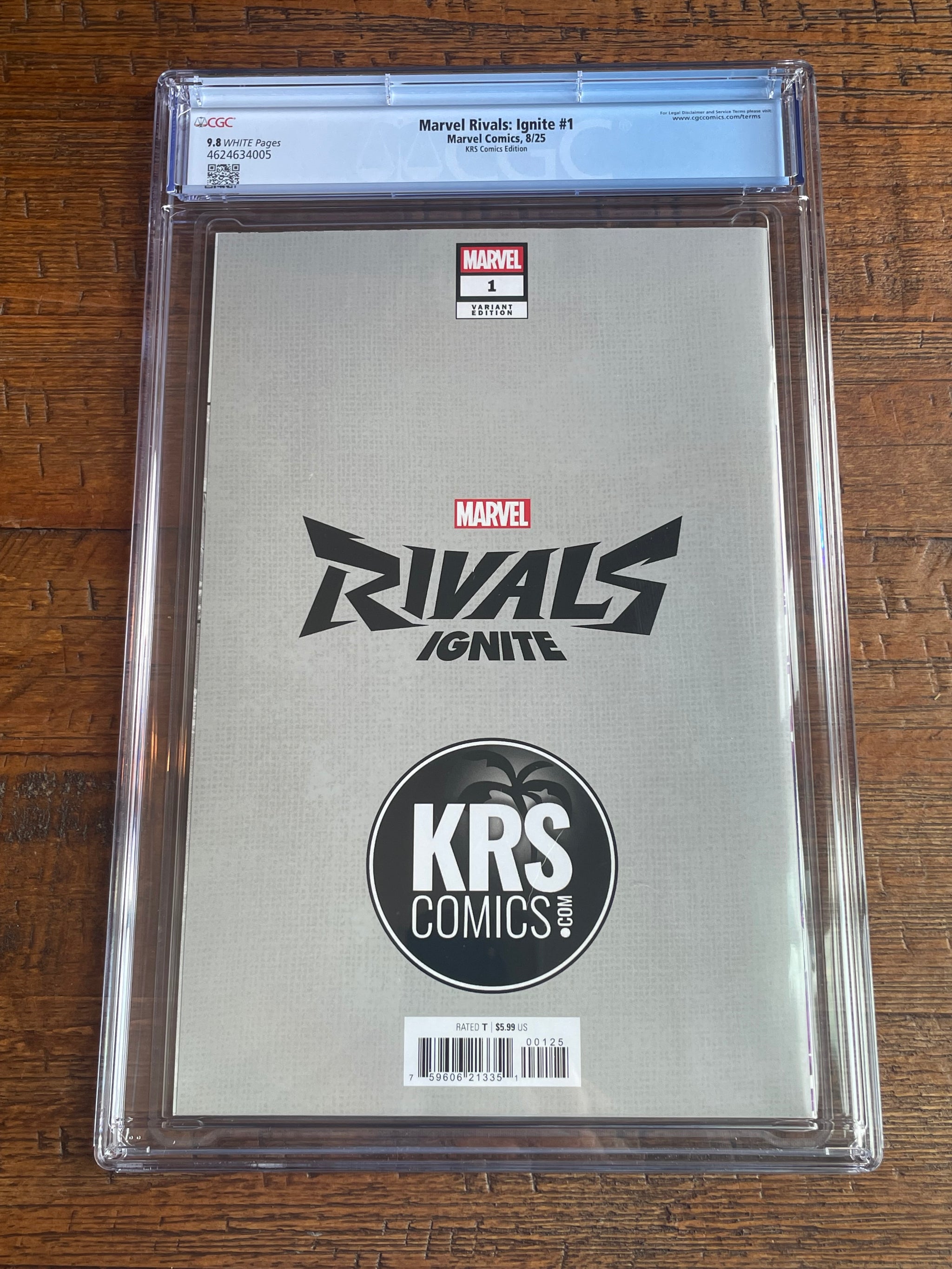 MARVEL RIVALS IGNITE #1 CGC 9.8 GODTAIL EXCL PSYLOCKE VARIANT LTD