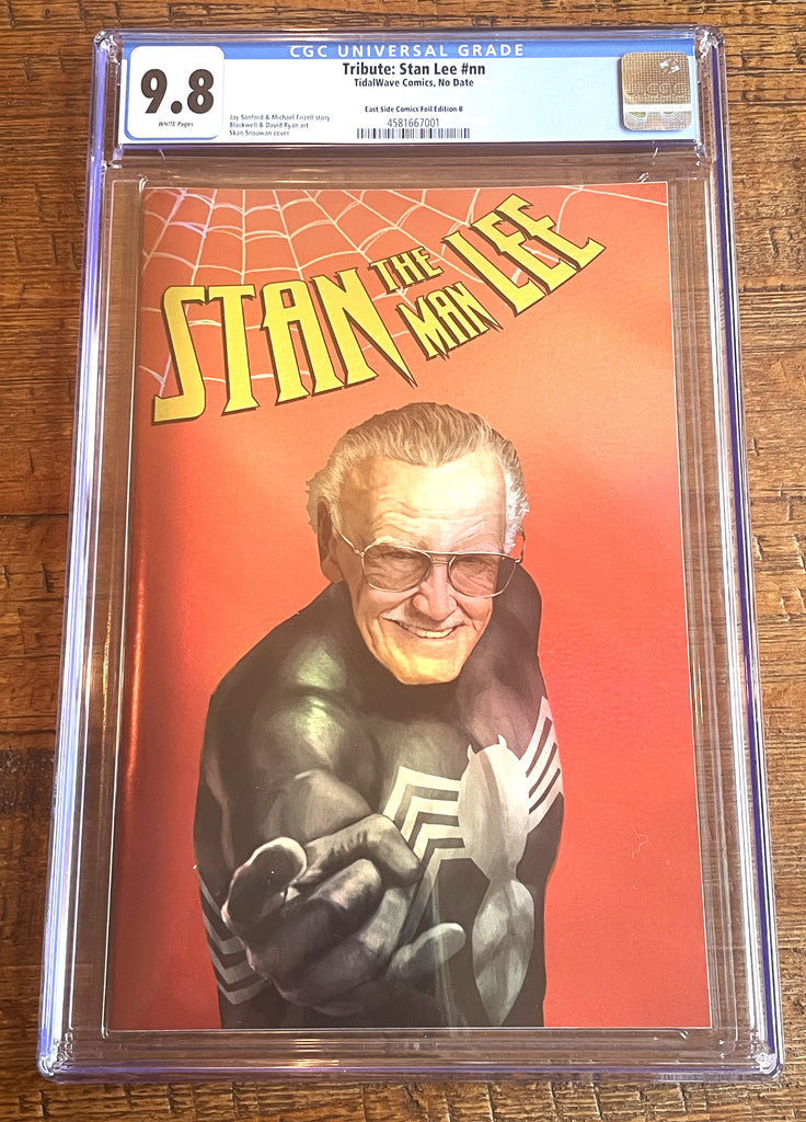 STAN LEE TRIBUTE #1 CGC 9.8 SKAN SPIDER-MAN 
