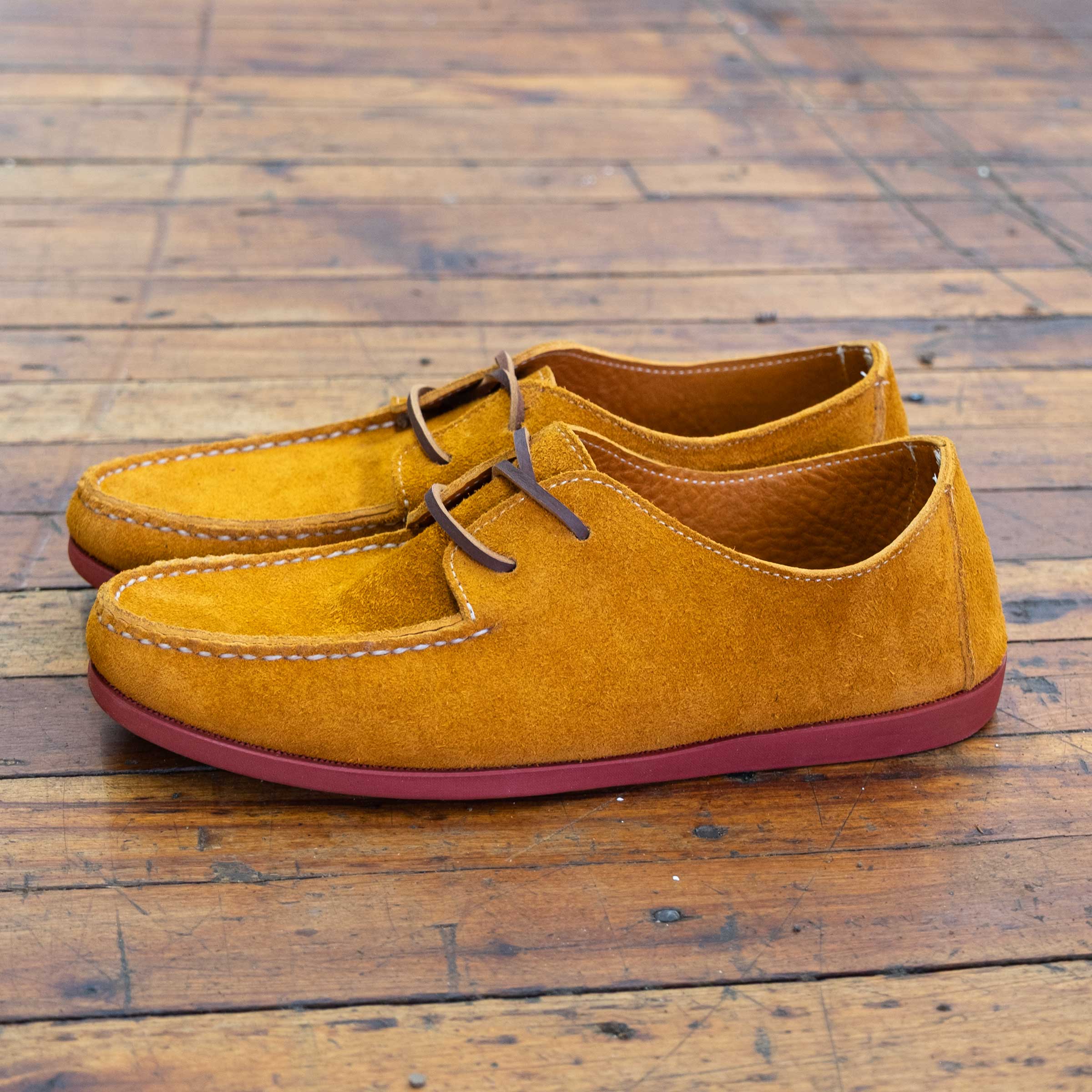 Mill Moc - Peanut Grizzly Rough Out – Easymoc