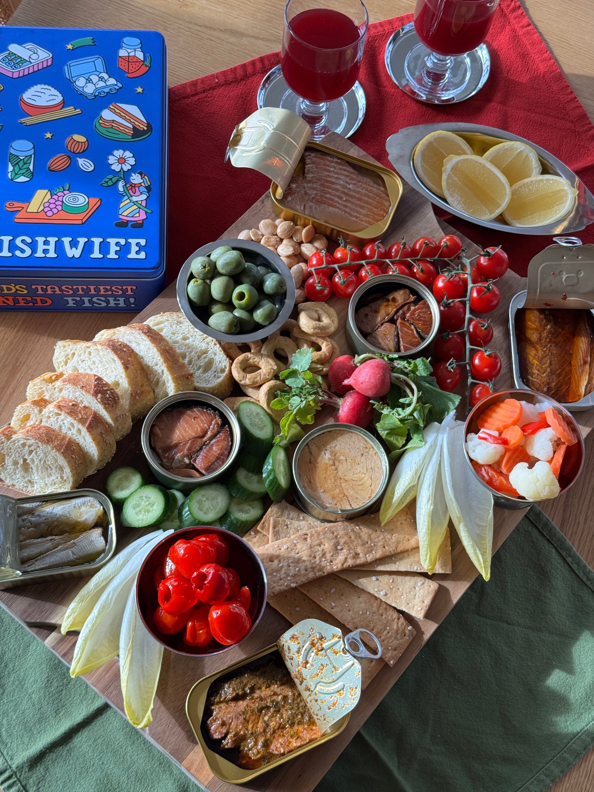 Feast of the Seven Fishes Grazing Board | Fishwife