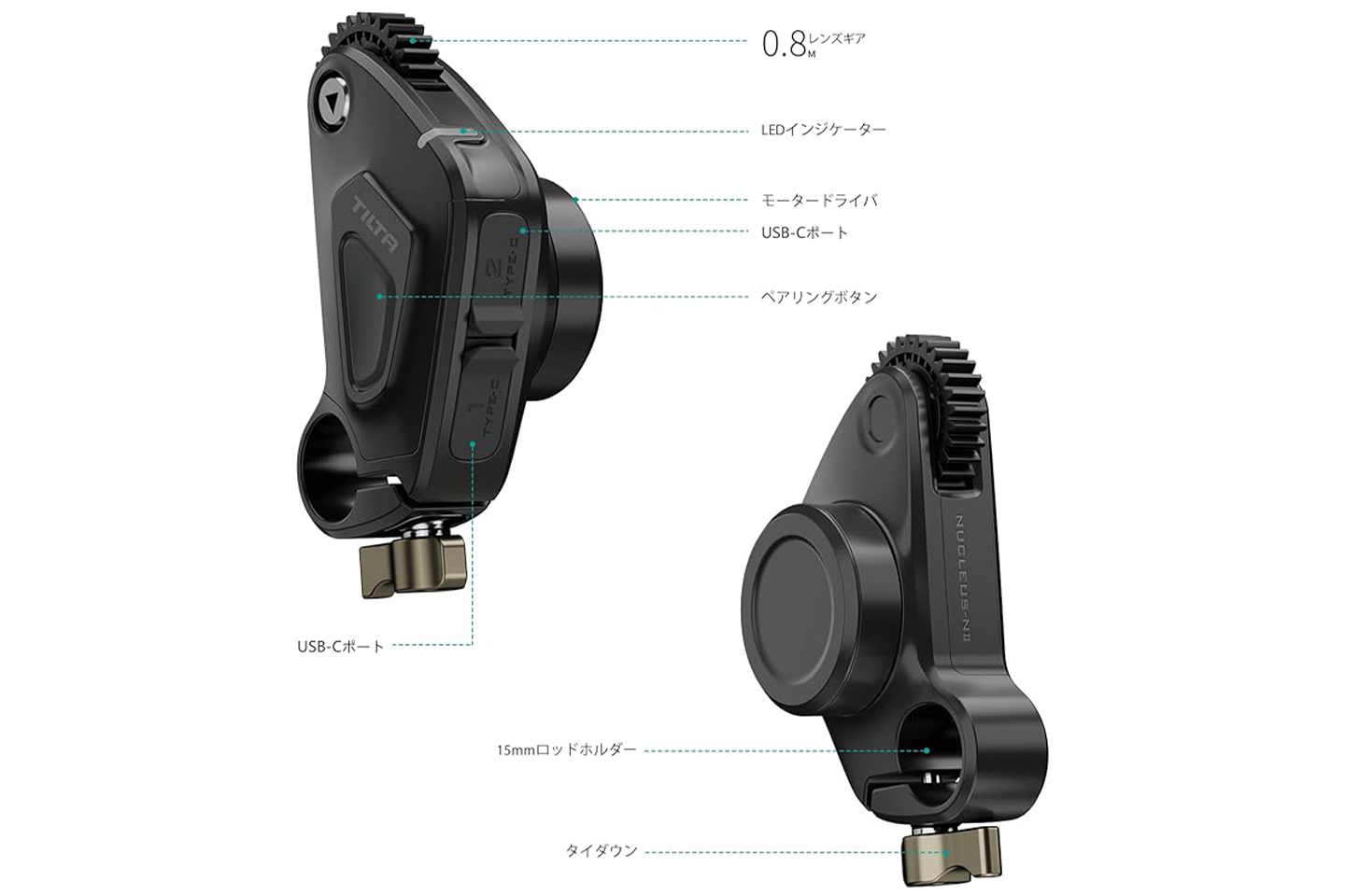 TILTA Nucleus Nano II ワイヤレスフォローフォーカス｜撮影機材