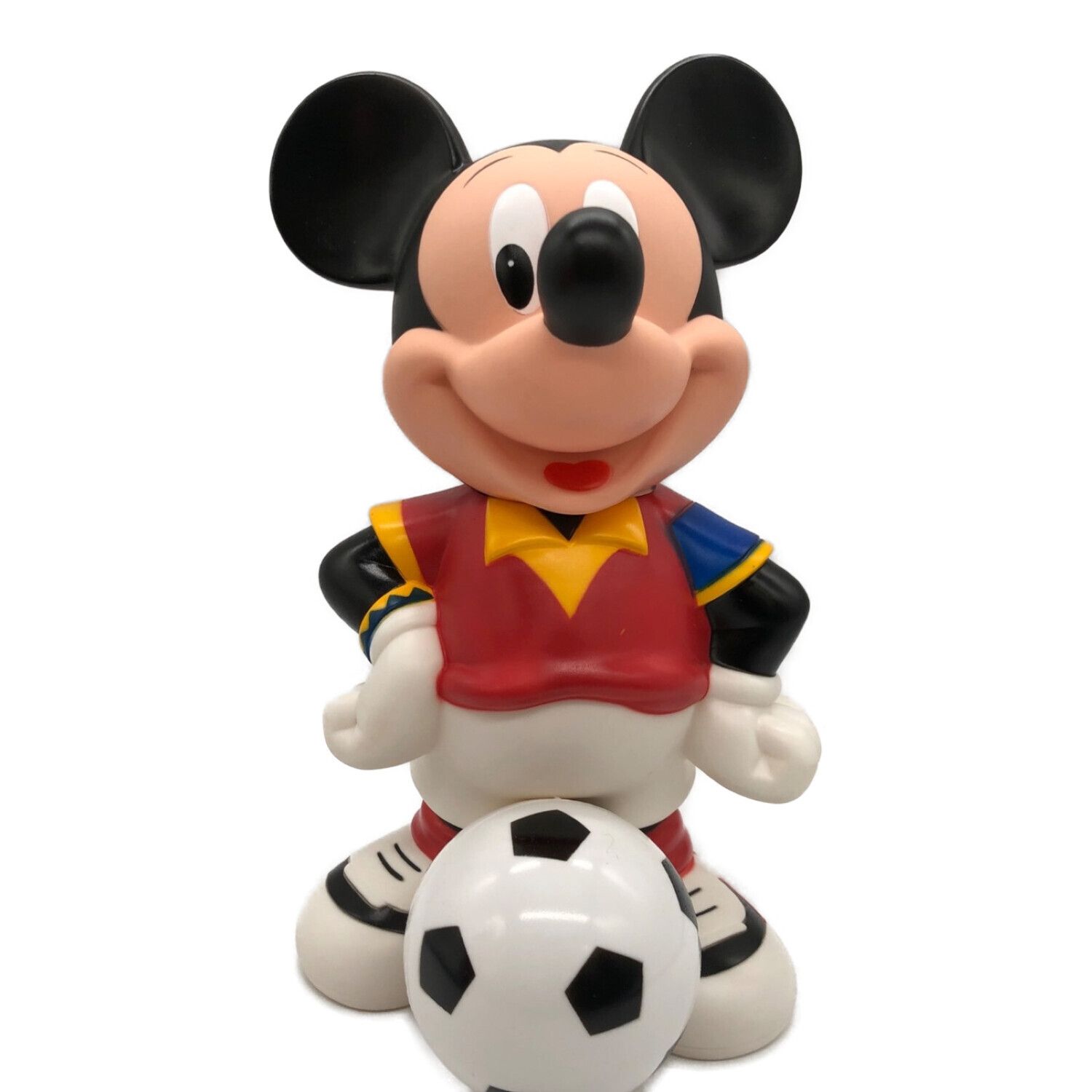 貯金箱 ミッキー＆ミニー ペアセット サッカー Disney 旧三菱銀行