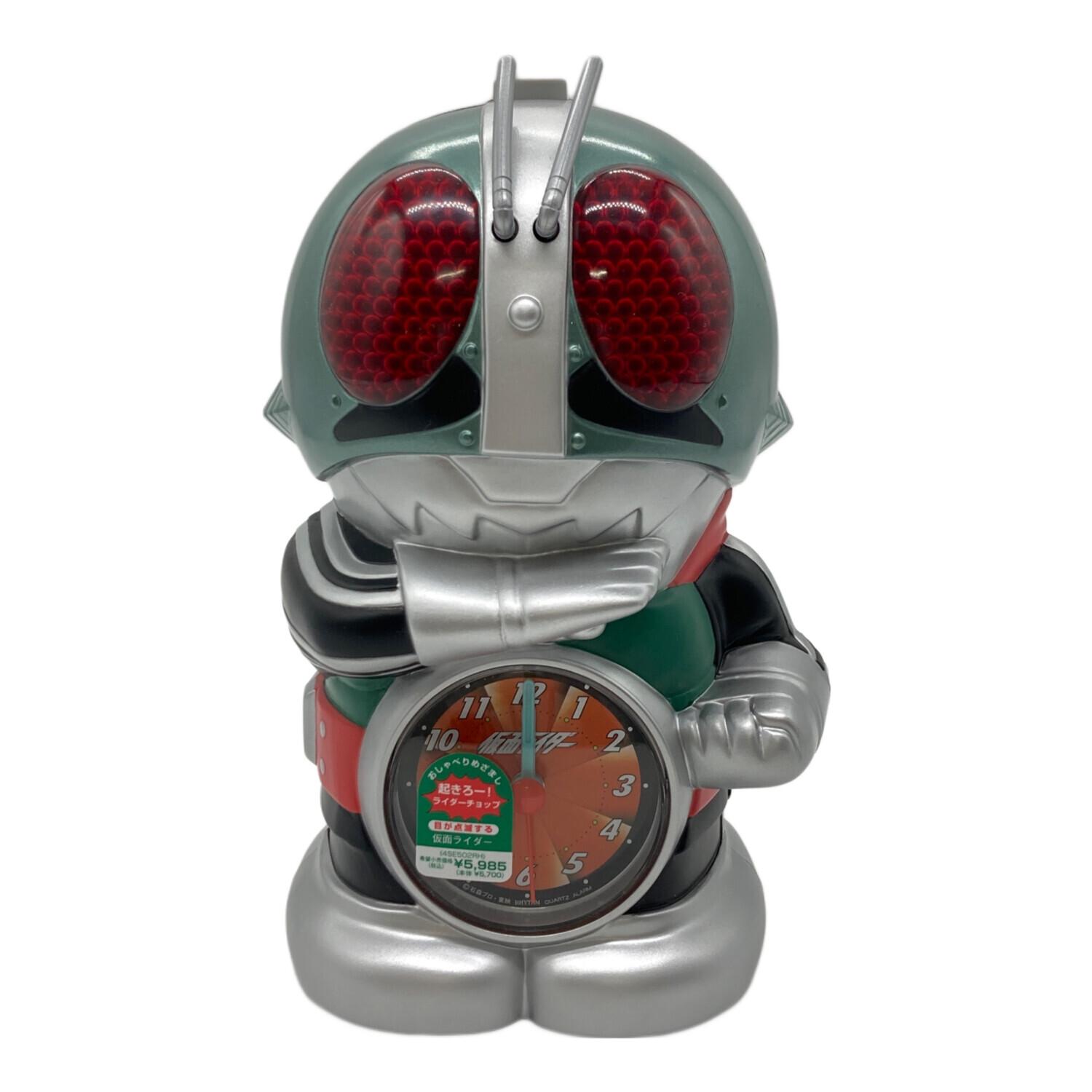 仮面ライダー1号 (カメンライダー 1ゴウ) おしゃべり目覚まし時計