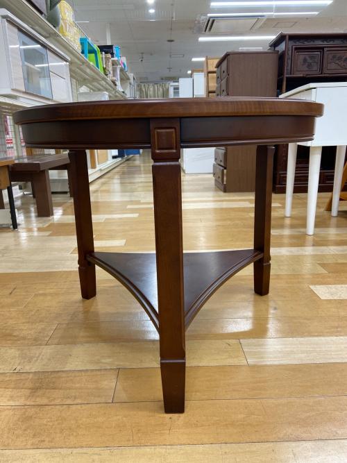 マルニ木工 (マルニモッコウ) ラウンドテーブル ブラウン 地中海 209