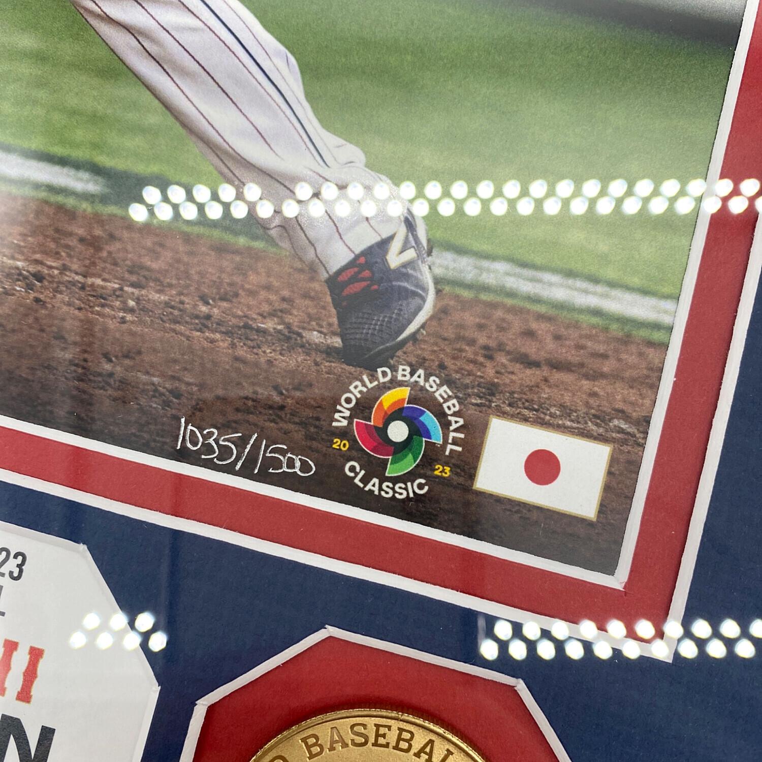 WBC大谷翔平フォトミント 2023優勝記念【シリアルナンバー1035/1500